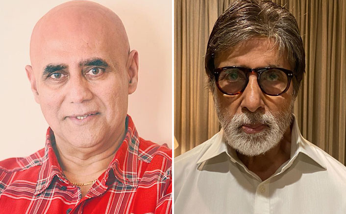 Puneet Issar and Amitabh Bachchan