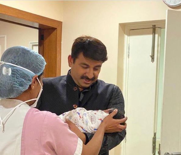 Manoj Tiwari Second daughter