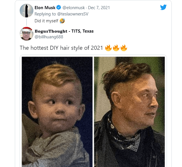 Elon Musk Trolled For His Unconventional Haircut On Twitter, Netizens Said  'Hottest DIY Hairstyle' - Woman's era