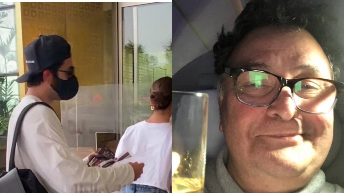 Ranbir Kapoor's phone wallpaper has unmissable picture of Rishi Kapoor and  it's enough to melt your heart