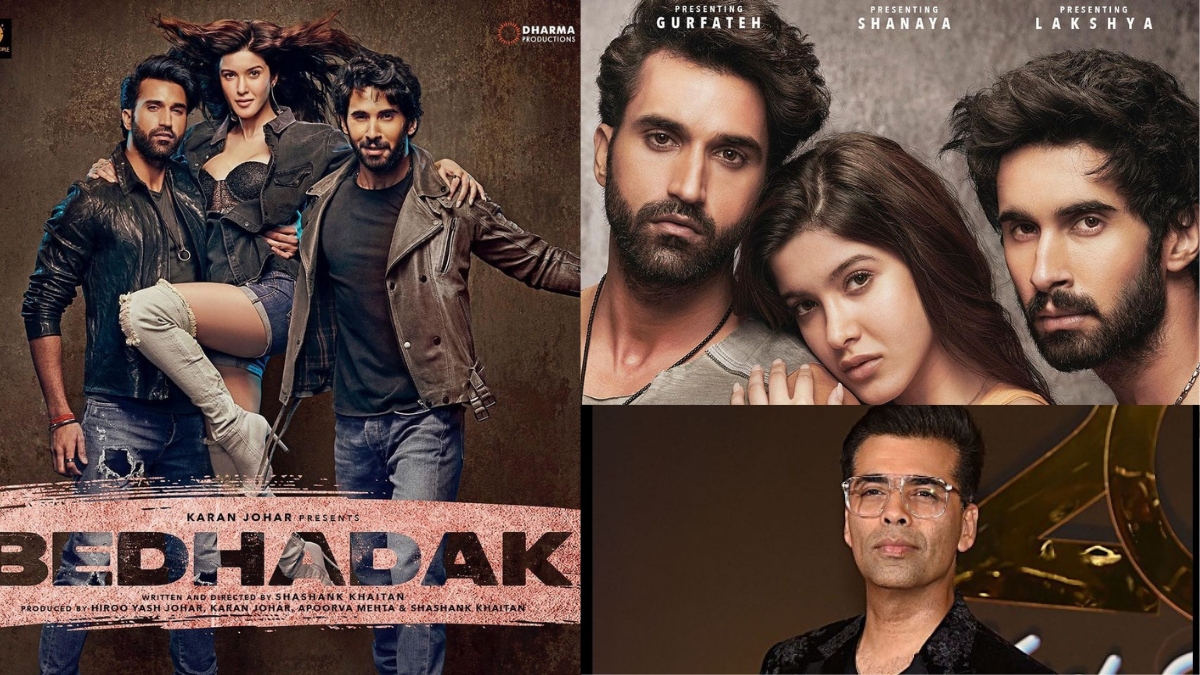 Bedhadak: Karan Johar Announces Shanaya Kapoor, Lakshya and Gurfateh Pirzada's Debut.