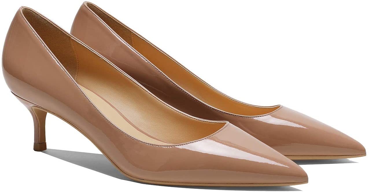 LAutre Chose Leather Pumps in Brown Womens Shoes Heels Pump shoes 