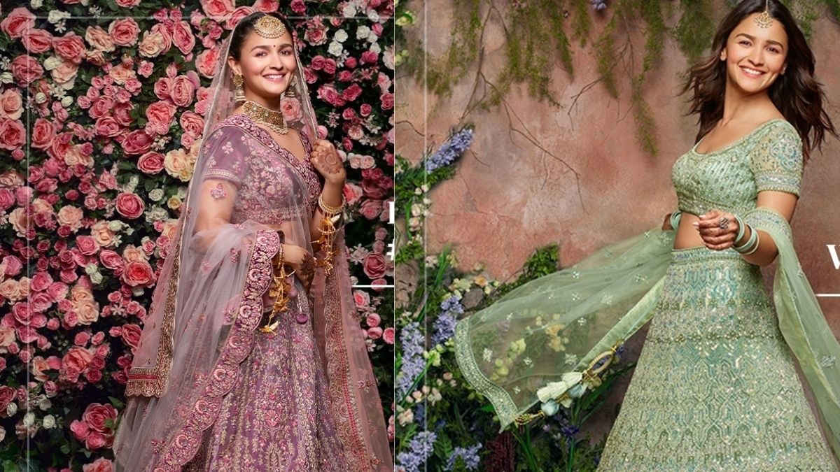 Alia Bhatt ditches bridal red lehenga for Sabyasachi sari, marries Ranbir  Kapoor | Fashion Trends - Hindustan Times