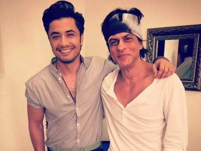 Ali Zafar And Shah Rukh Khan 