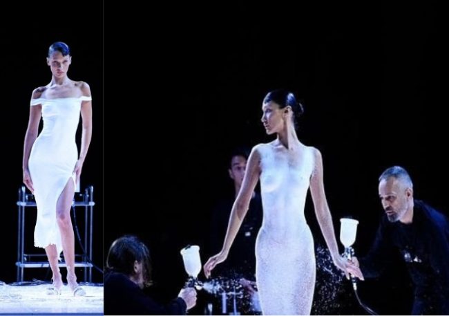 Magical Fashion Moment At Paris Fashion Week: Check Out Bella Hadid's ...