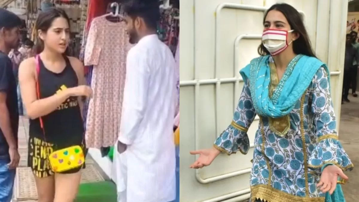 Sara Ali Khan Goes Street-Shopping In Bandra; User Trolls; 'Seems Yeh Paps Ko Pay Krti Hai'