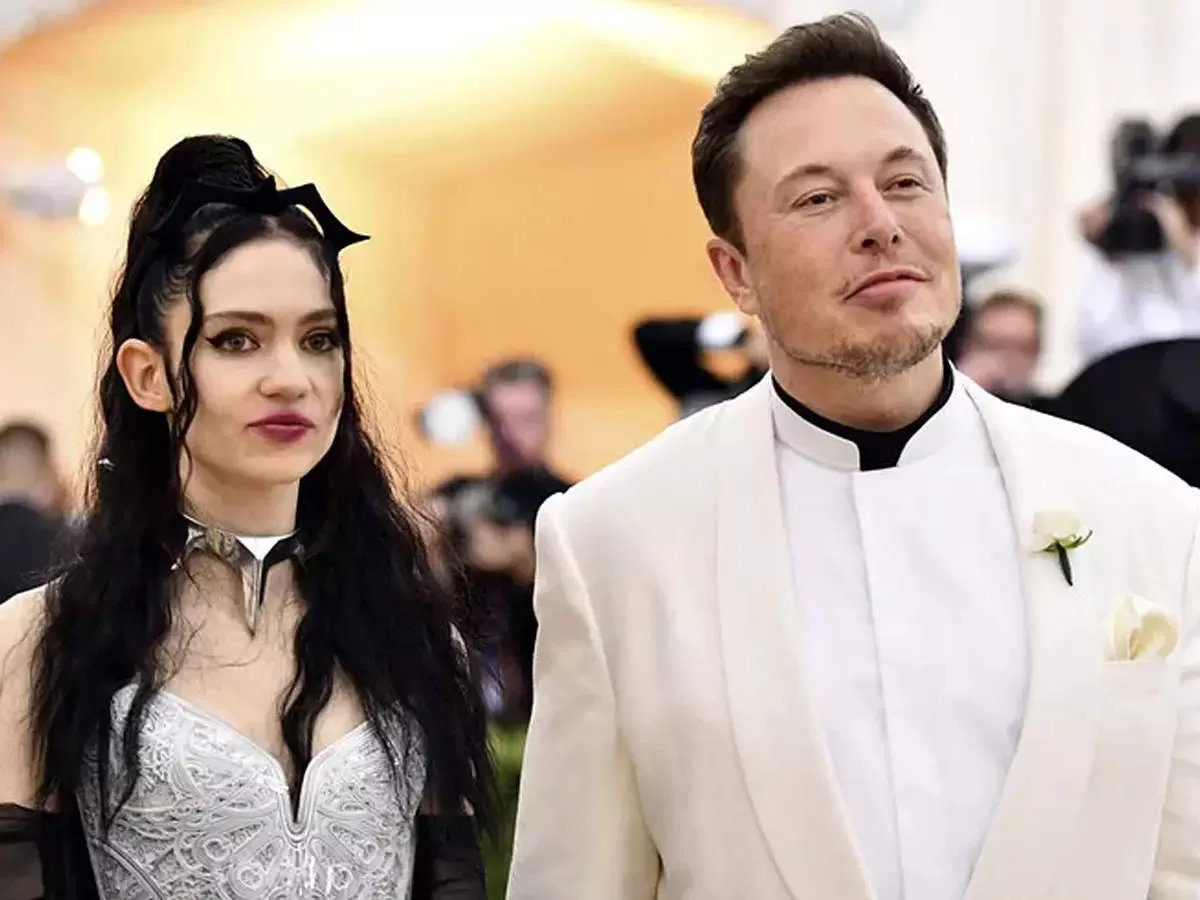 Elon Musk and Grimes 
