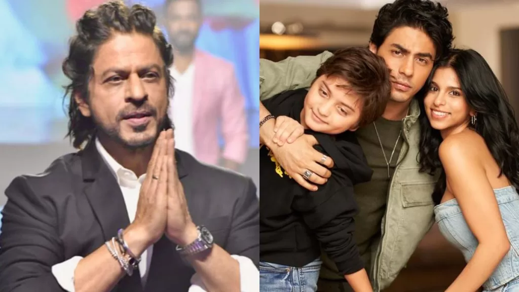 Shah Rukh Khan Reveals His Kids, Aryan And Suhana Forced Him To Give 5 Hit Films For AbRam!