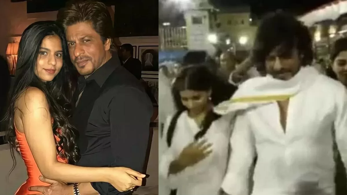 Shah Rukh Khan And Suhana Khan Run Away From The Paps As They Visit Tirupati Temple With Nayanthara!