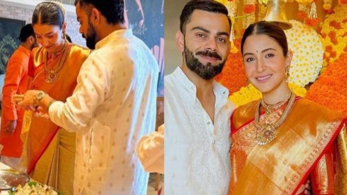 Virat Kohli-Anushka Sharma celebrate first Ganesh Chaturthi after the birth of Vamika Kohli