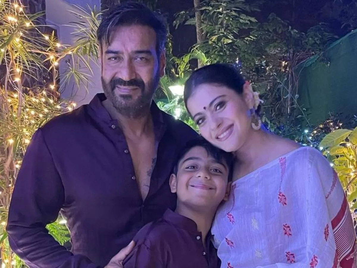 Ajay Devgn Engages In A Candid Chit-Chat With Son Yug; Pens 'He's Outgrowing My Lap'