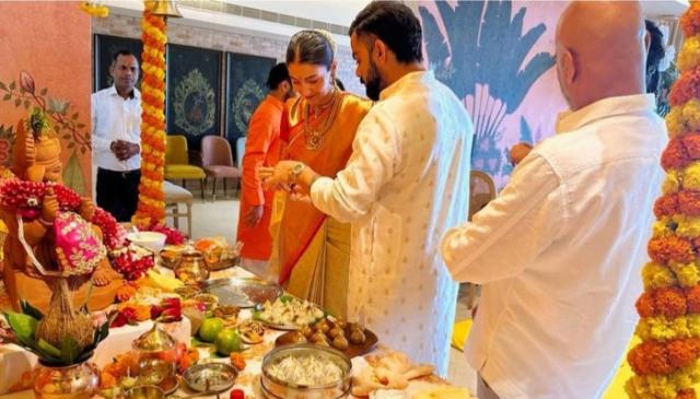Virat Kohli-Anushka Sharma celebrate first Ganesh Chaturthi after the birth of Vamika Kohli 