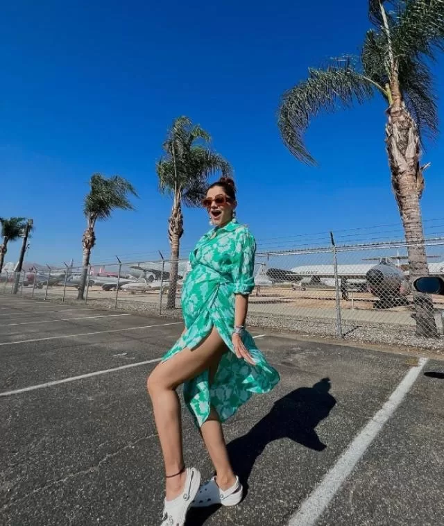 Rubina Dilaik flaunts her baby bump at her babymoon trip in Los Angeles