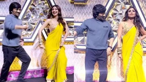 India's Got Talent 10: Shilpa Shetty And Ravi Teja Groove On The Hit Song 'Ek Dum Ek Dum' From Latter's Movie!