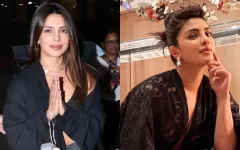 Priyanka Chopra Touches Down In Mumbai For MAMI Festival; Stuns In A Black Outfit And Greets Paps With Namaste!