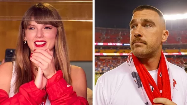 Taylor Swift and Travis Kelce