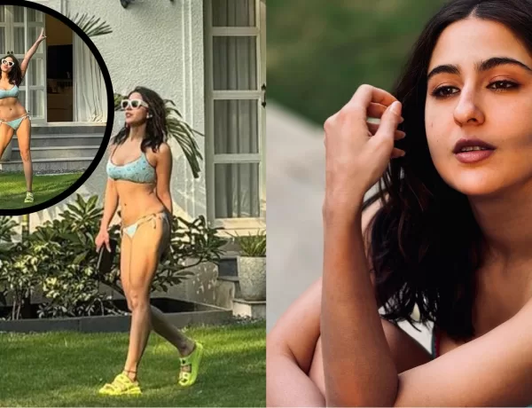 Sara Ali Khan Bikini Pics Sets Internet On Fire, Looking Hot While Flaunting Abs; Netizens Trolled