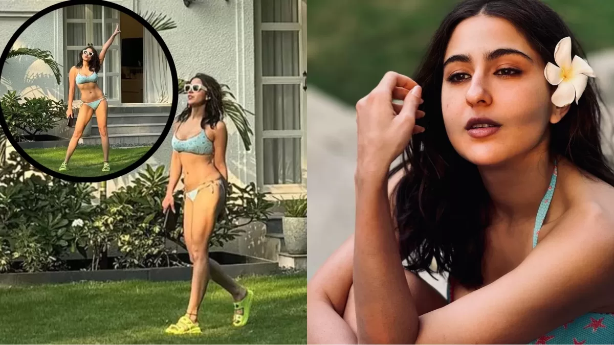 Sara Ali Khan Bikini Pics Sets Internet On Fire, Looking Hot While Flaunting Abs; Netizens Trolled