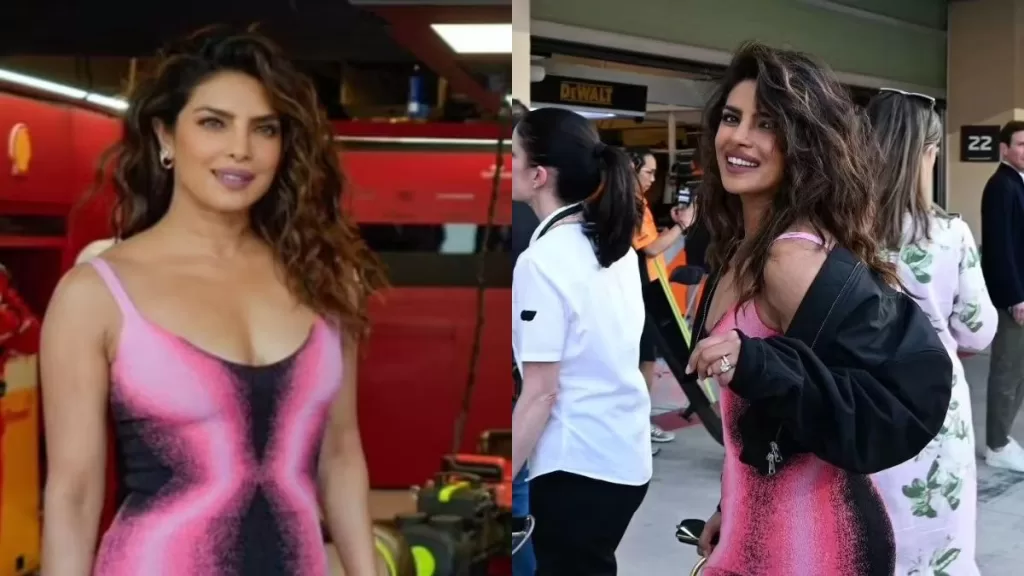 Priyanka Chopra Steals the Spotlight at Abu Dhabi F1 Grand Prix – Seen Chatting with Orlando Bloom and Posing with A-Listers!