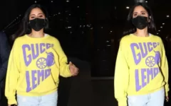 Katrina Kaif Turns Heads at the Airport in a Rs. 74,608 Gucci Hoodie – A Closer Look at Her Stylish Winter Ensemble!