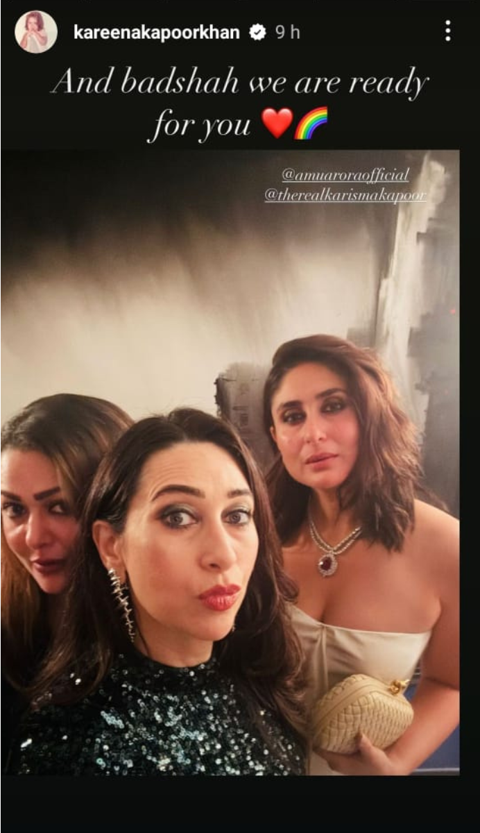 Kareena Kapoor and others ready for Badshah's party