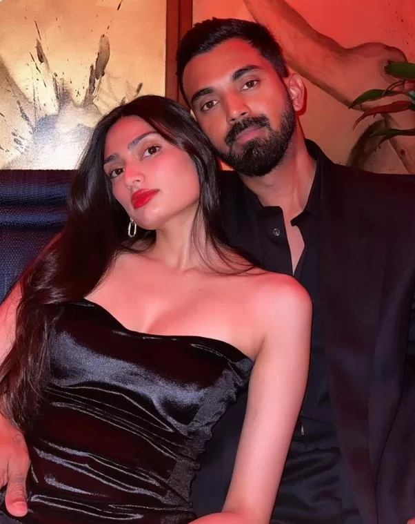 Actor Athiya Shetty with Husband Cricketer KL Rahul