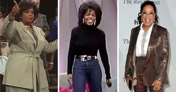 Weight transformation of the media mogul, Oprah Winfrey