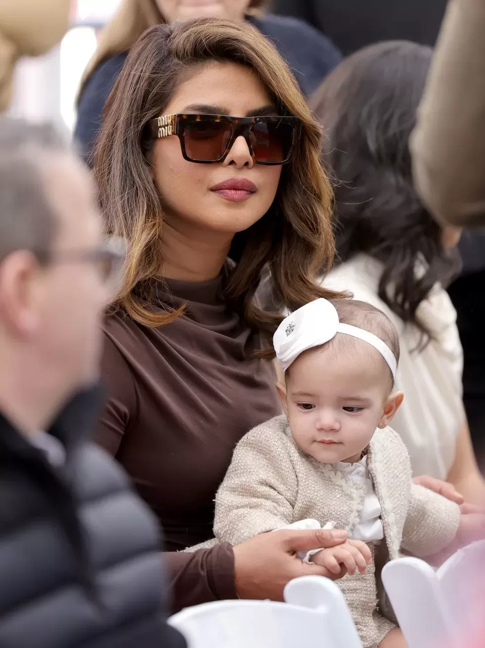 Priyanka Chopra Jonas with Daughter Malti Marie Chopra Jonas