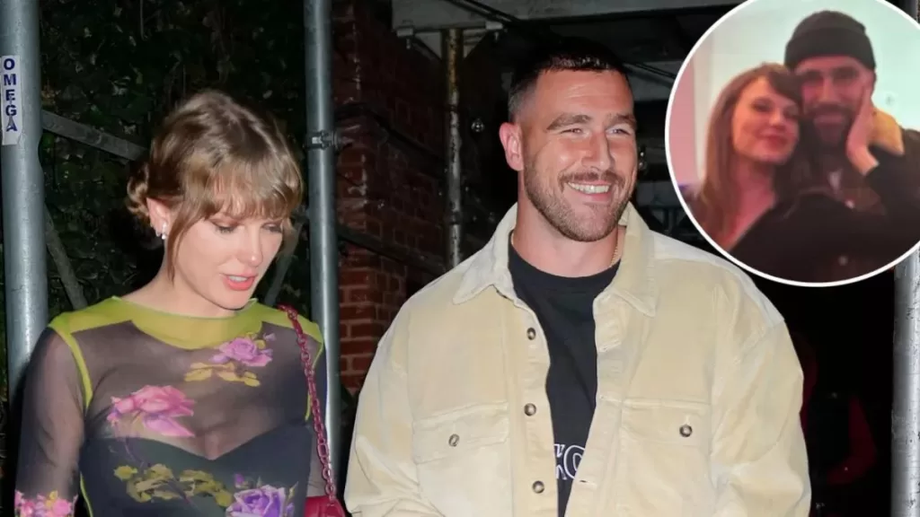 Taylor Swift and Travis Kelce Share a Sweet Moment at Miracle on Main Street Christmas Bar After Kansas City Chiefs' Loss