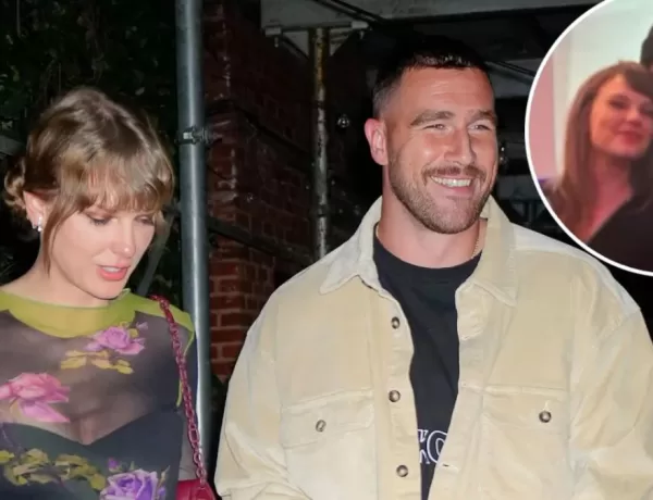 Taylor Swift and Travis Kelce Share a Sweet Moment at Miracle on Main Street Christmas Bar After Kansas City Chiefs' Loss