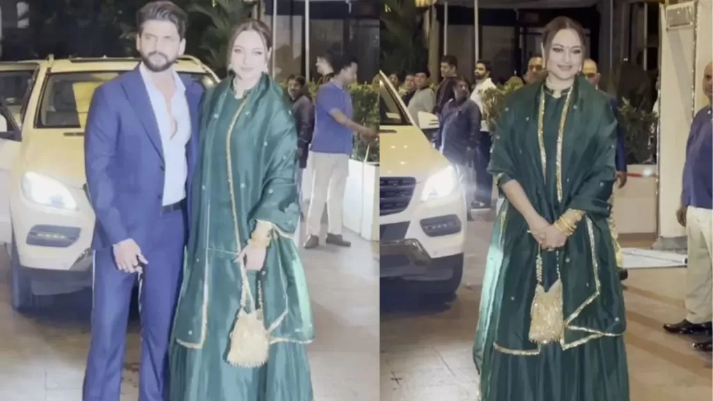 Bollywood Glitters at Sharmin Segal's Lavish Wedding Reception: Sara Ali Khan, Sonakshi Sinha, and More Shine!