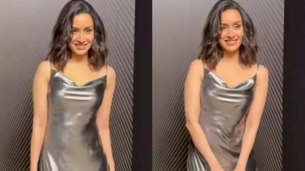 Shraddha Kapoor's Silver Cowl-Neck Dress Sets a New Style Standard