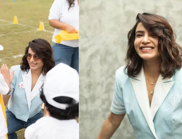Samantha Ruth Prabhu Stunned in Blue Blazer and Jeans on Instagram: Slays the Boss Babe Look