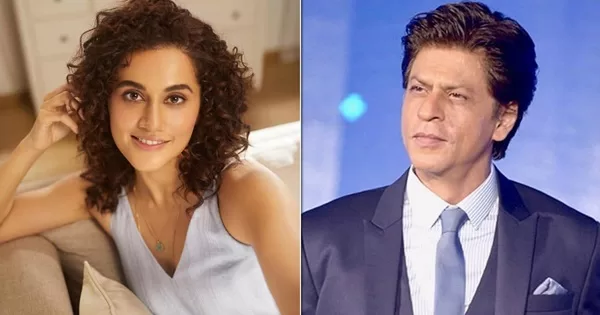 Shah Rukh and Taapsee in Dunki