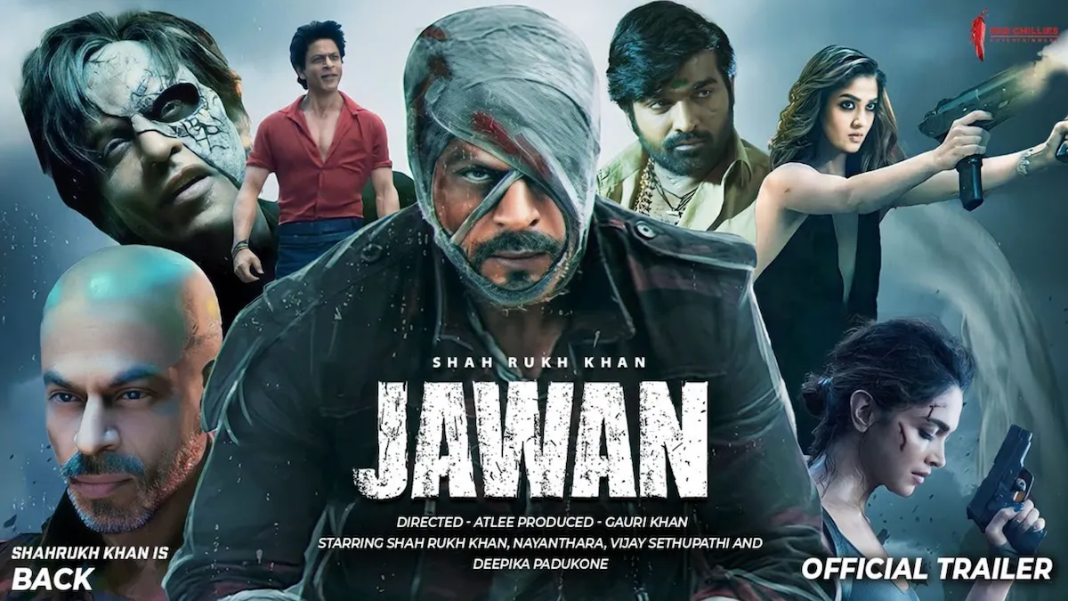 Jawan movie grabs top 3 in google according to google trends 2023 search results