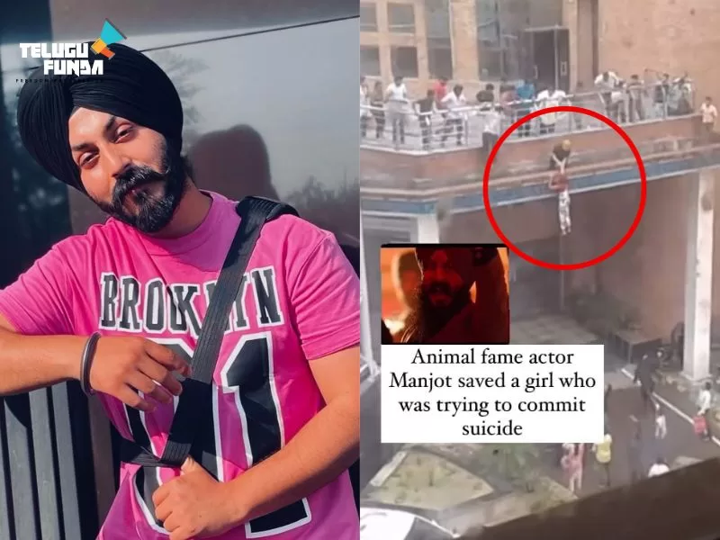 Manjot singh saves the girl from suicide