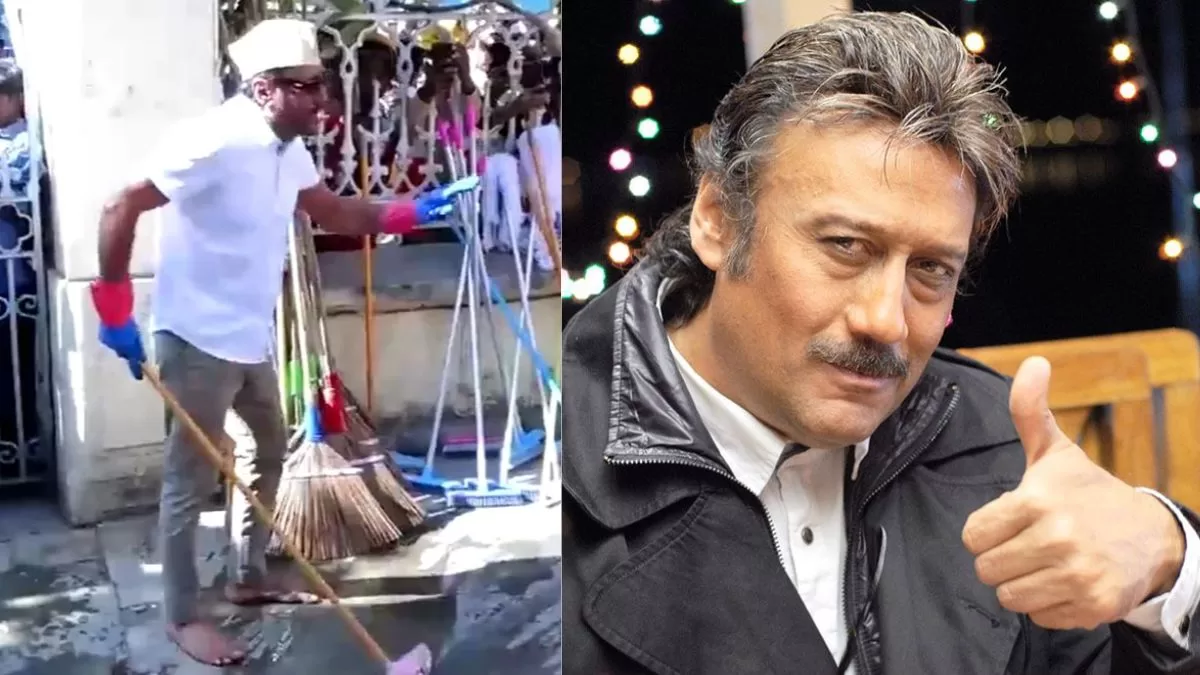 Jackie Shroff's Humble Gesture: Cleaning Mumbai's Oldest Ram Temple Amidst Ayodhya Event Preparations