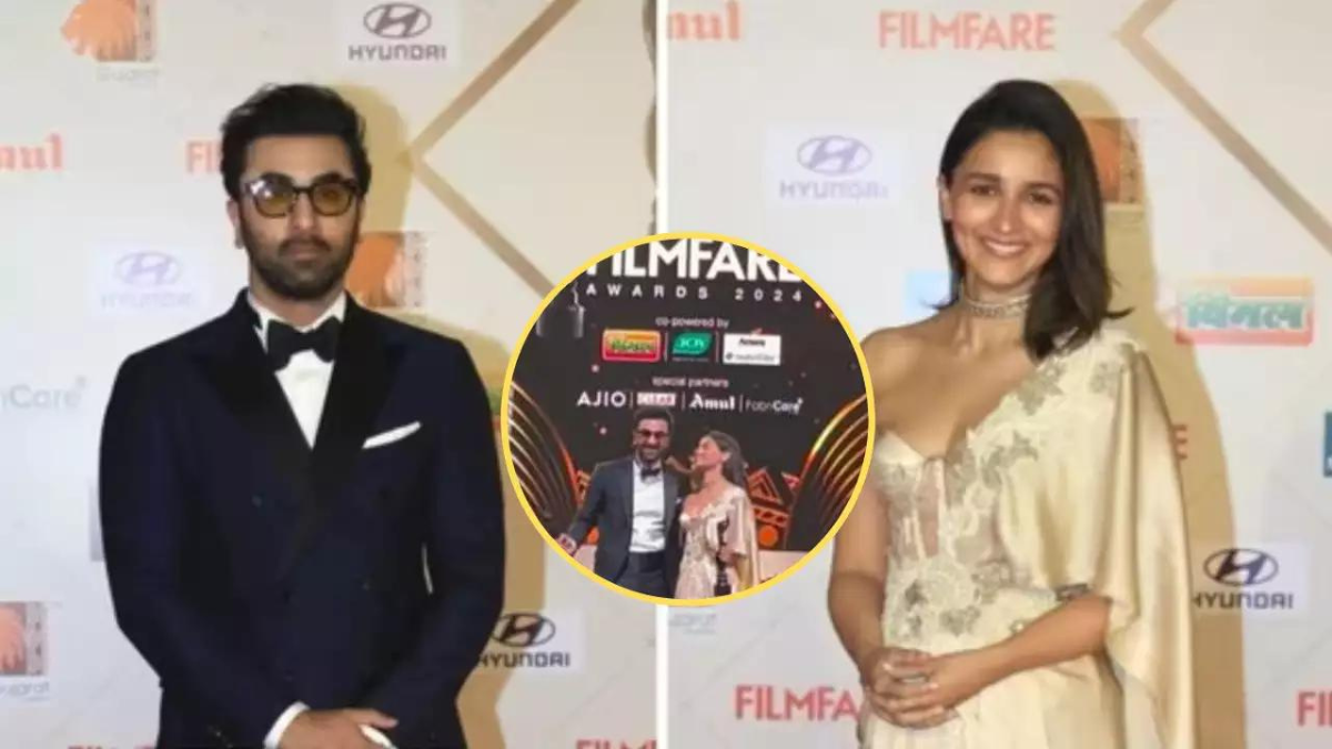 Ranbir Kapoor and Alia Bhatt won the Filmfare awards 2024 for best actor and best Actress