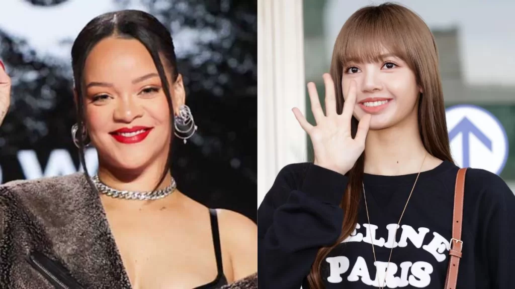 Legendary Singer Rihanna and BLACKPINK's Lisa Unite for a Captivating Moment at Pièces Jaunes Charity Event, Pics Goes Virals