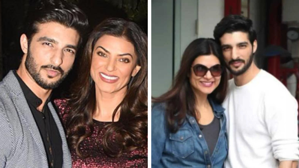 Sushmita Sen and Rohman Shawl