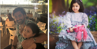 MS Dhoni and Daughter Ziva Dhoni