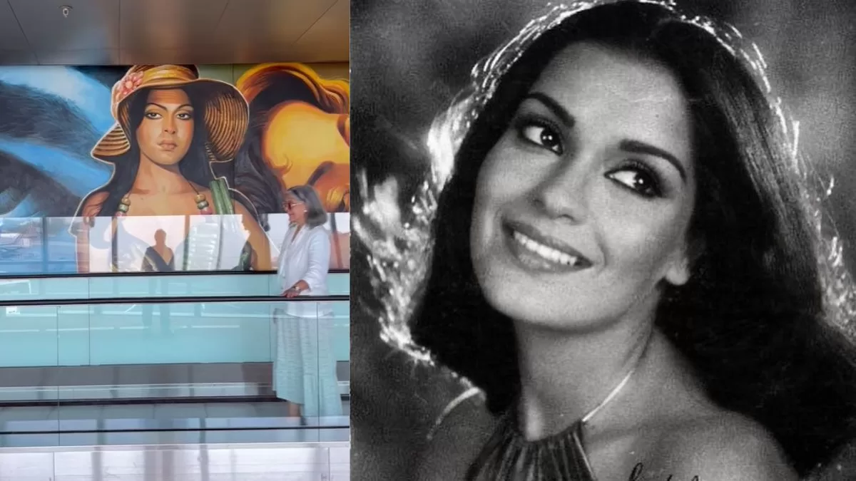 When Zeenat Aman Stumbled On Bollywood Icons Over Airport Mural: Remembering Her Golden Days, 'The Past Is Etched In Stone.....'