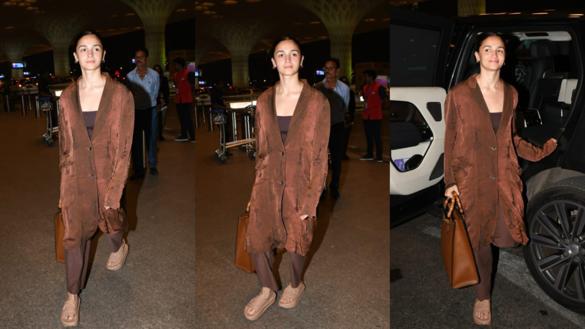 Alia Bhatt Radiates Effortless Elegance At The Airport Check Pics Alia Bhatt Radiates Effortless Elegance At The Airport Check Pics