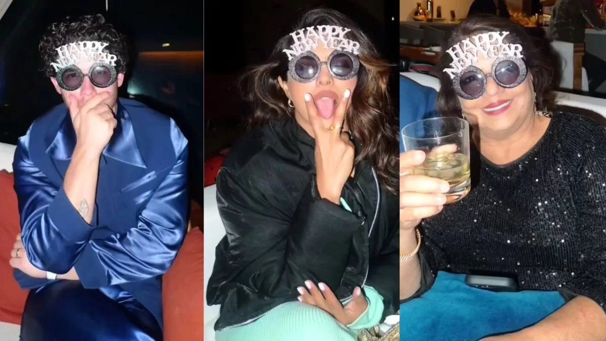 Priyanka Chopra and Nick Jonas Ring in 2024 with Star-Studded New Year's Bash in Cabo, Mexico, "Happy New Year" Glasses On!
