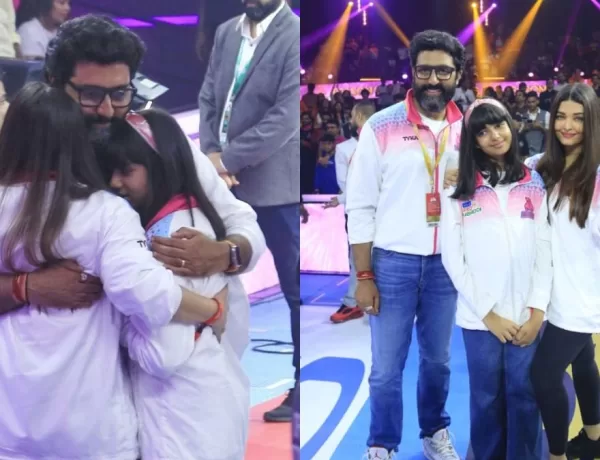 Bollywood Power Couple Abhishek Bachchan and Aishwarya Rai Bachchan Celebrate Jaipur Pink Panthers' Victory Amidst Revelations of Past Financial Struggles