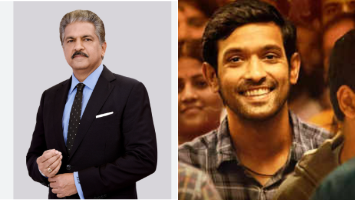 Anand Mahindra expresses her wish for actor vikrant massey to win a national award for his performance in 12th Fail