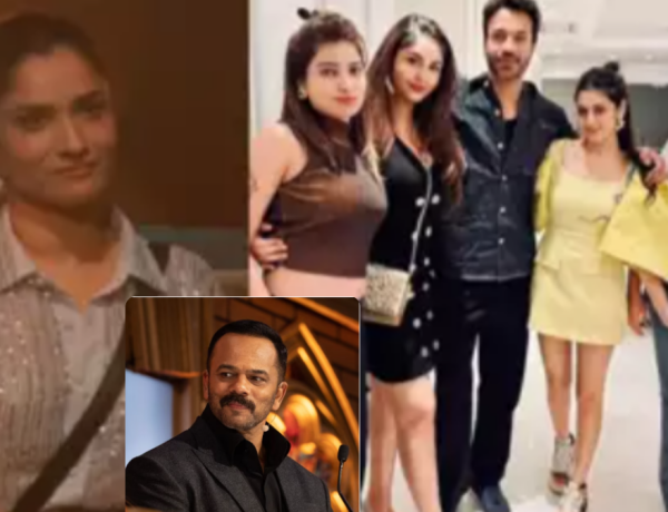 Rohit shetty spills the beans on vicky jain's post eviction party to Ankita Lokhande
