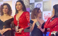 Playful Jab or Insecurity? Ankita Lokhande's Award Moment with Mannara Chopra Goes Viral