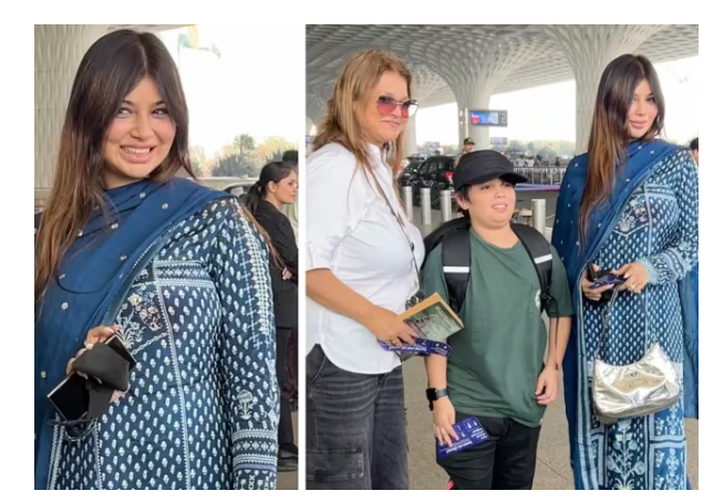 Ayesha takia airport appearance sparks surgery rumours