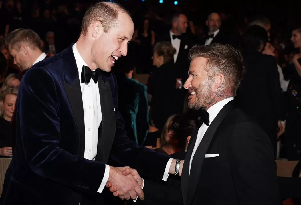 Prince William at the BAFTAs